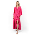 Godetted Cascading Front Maxi Dress