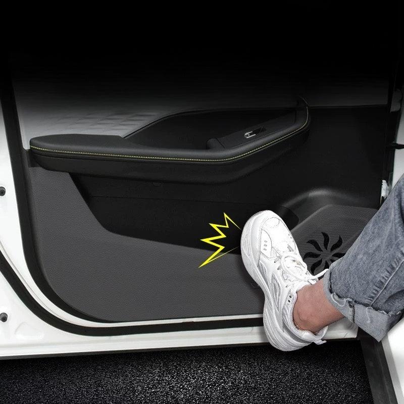 Car Door Sill Protectors and Anti-kick Mat for Geely