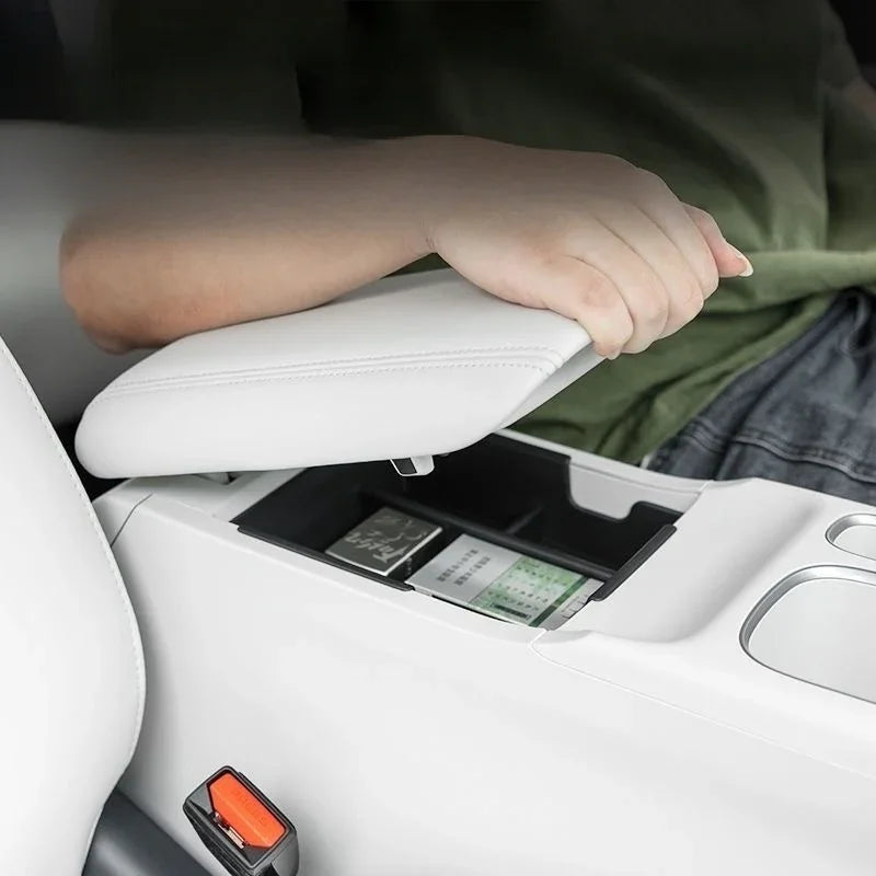 Center Console Organizer Tray and Lower Storage Box for Geely EX2