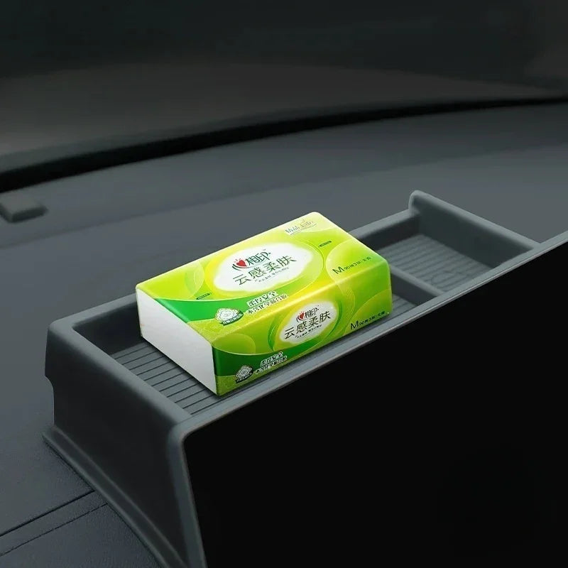 Center Console Screen Back Storage Box for Geely EX2