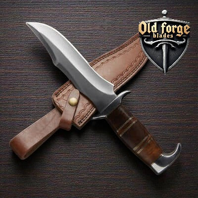 American Made Custom Knives – Handmade Carbon Steel Bowie Knife