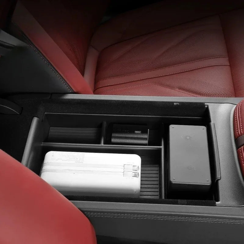Center Console Organizer Tray and Behind Screen Storage Box for ZEEKR 7GT