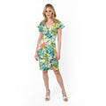 Asymmetric Flounce Dress