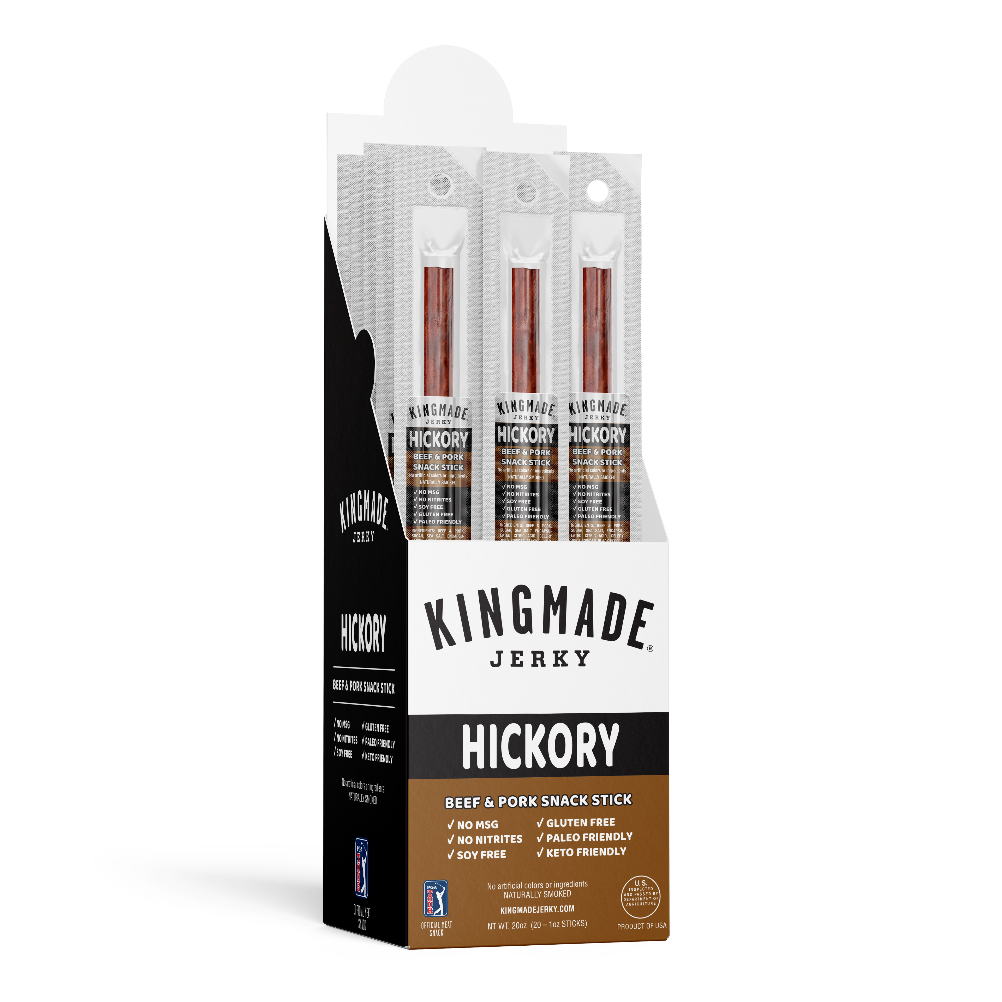 Hickory Flavor Snack Sticks - 20 count