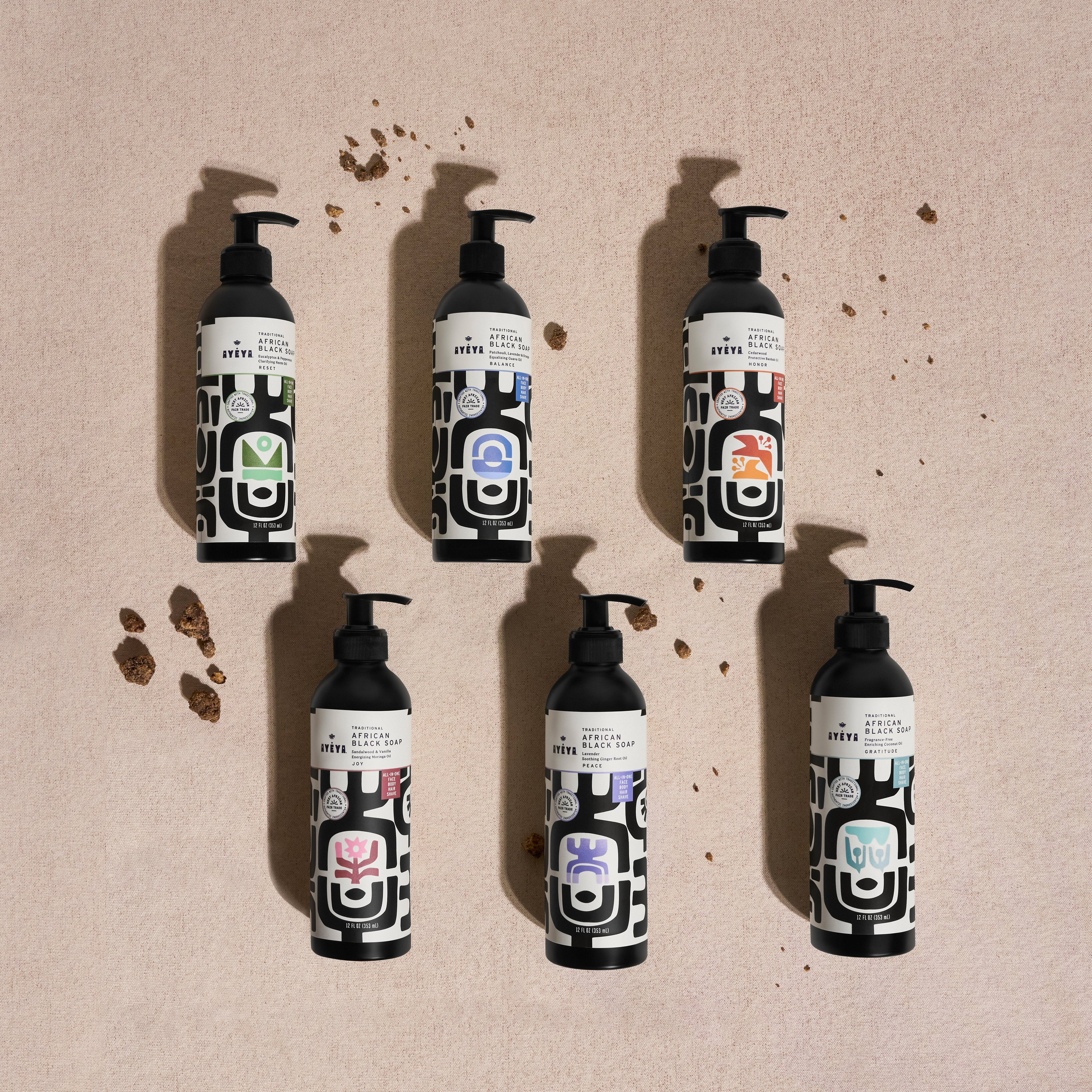 Traditional African Black Liquid Soap <br> Balance