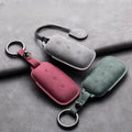 Suede Leather Key Holder for GeelyEX5/Geely Starray EM-i