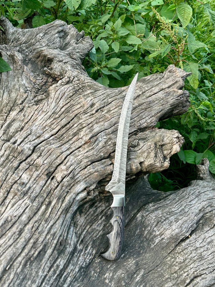Custom Handmade Damascus Fillet Knife – Buy Online