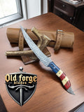 Handmade Damascus Fillet Knife – Custom Handmade Fillet for Fish Cutting