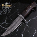 Best Steel for Hunting Knife – 10” Handmade Damascus Blade