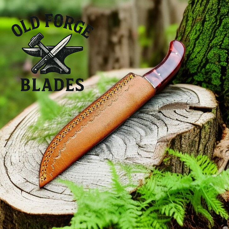 Handcrafted Demascus Knives with Damascus Steel Blade