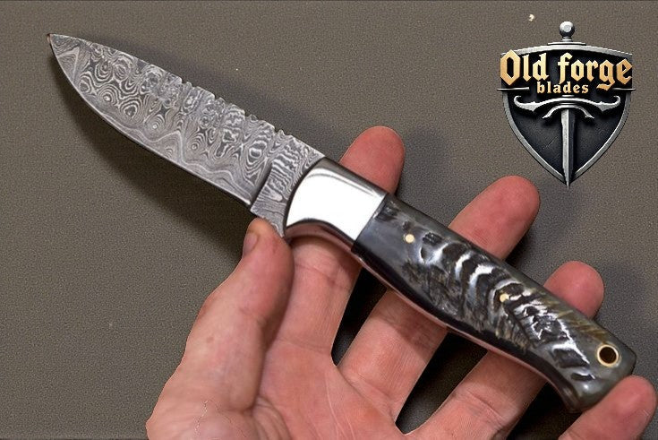 HornEdge 9” Damascus Hunting Knife