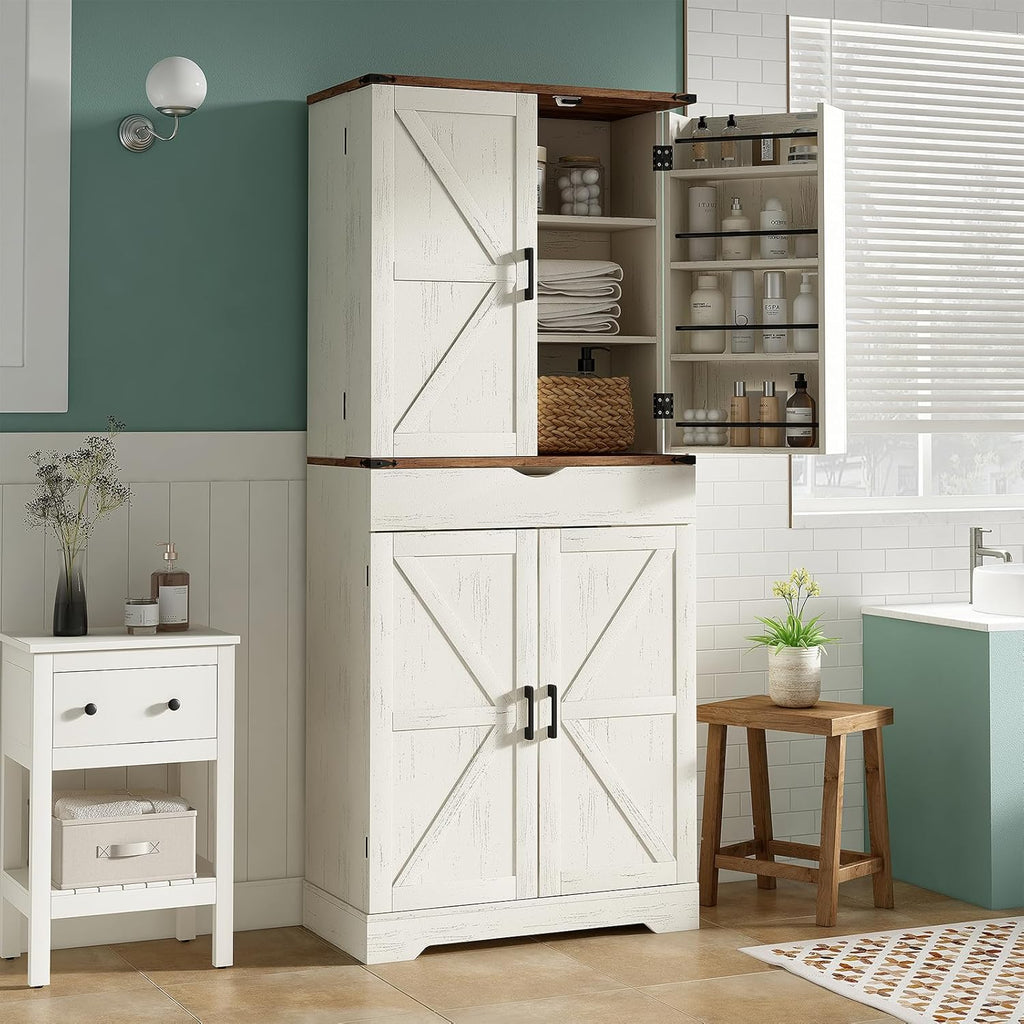72'' Tall Kitchen Storage Pantry Cabinet - Vektaya